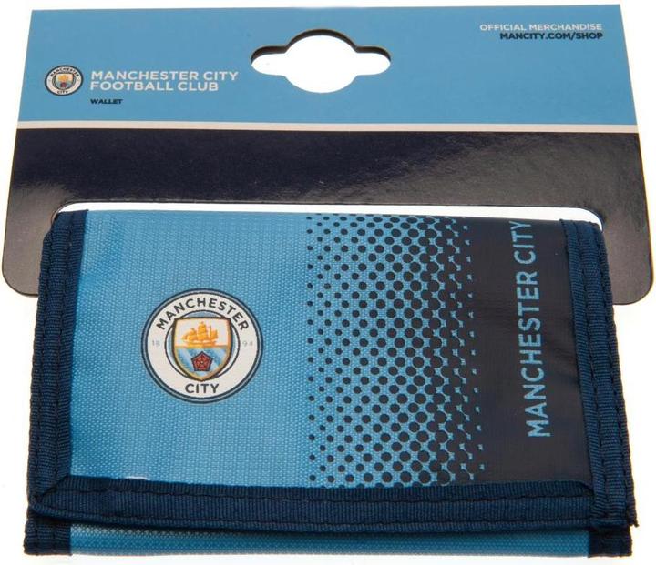 Manchester City FC Fade Design Brieftasche aus Nylon mit TouchVerschluss