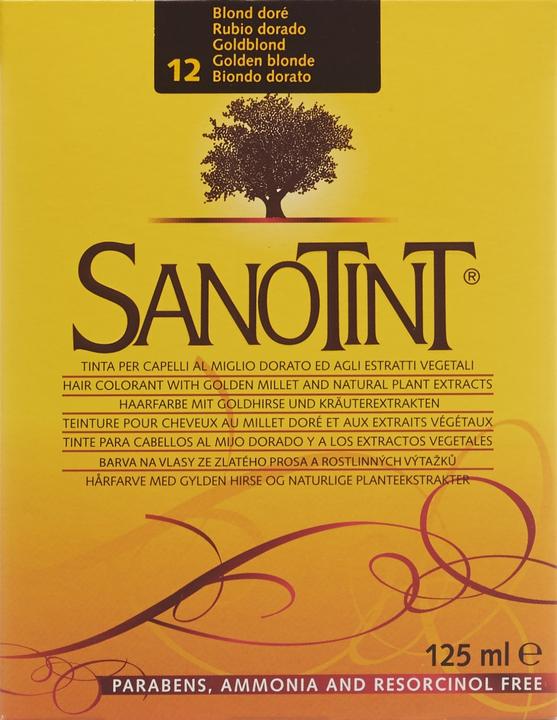 Image du produit Sanotint 12 goldblond (Blond doré)