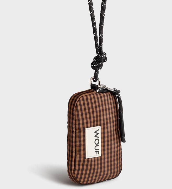 Actual product image Wouf Wallet brown