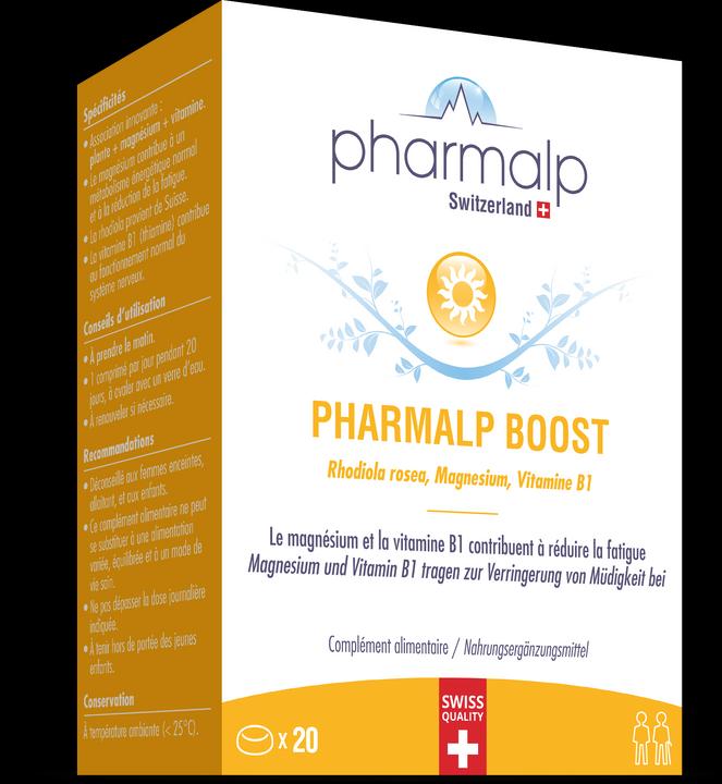 Image du produit Pharmalp BOOST cpr (20 pièce(s), Cachets, 35 g)