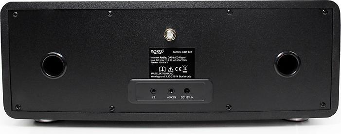 Produktbild Xoro HMT 620 All-in-One-Stereo-Internetradio schwarz (DAB+, FM, Bluetooth, WLAN)
