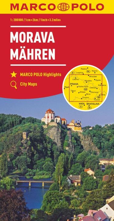 Produktbild MARCO POLO Karte Tschechien - Mähren