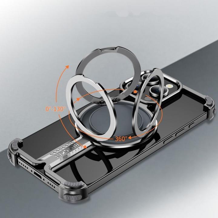 Image du produit Karl Lagerfeld Back panel cover OEM Case TITANIUM Bracket for IPHONE 16 desert gold (Apple iPhone 16)