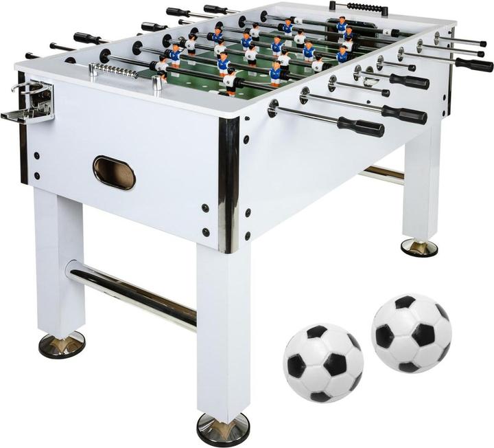 Produktbild Games Planet Profi Tischfussball Leeds, weiss