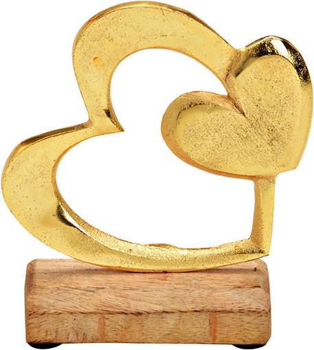 G. Wurm Metal heart stand
