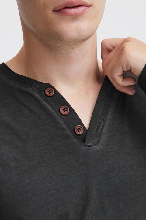Immagine prodotto Solid Tinox - Maglie a manica lunga Con Collo A V da Uomo In Cotone 100% (L)