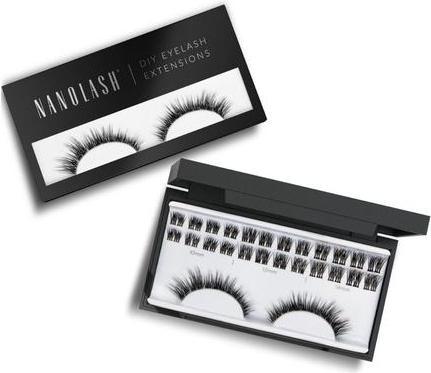 Actual product image NoName Cluster Eyelashes for DIY Eyelash Extension at Home Nanolash 36 Pieces - DIY Eyelash Extension, Eyel (Artificial eyelashes)