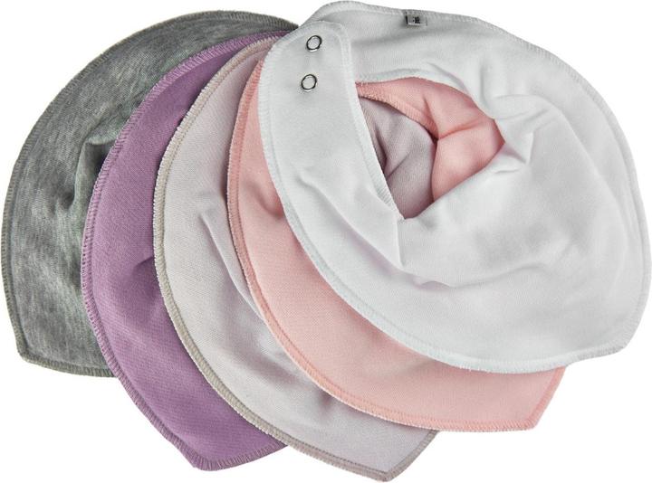 Immagine prodotto Pippi Bavaglino Bandana Set di 5 Rose (0 mesi)