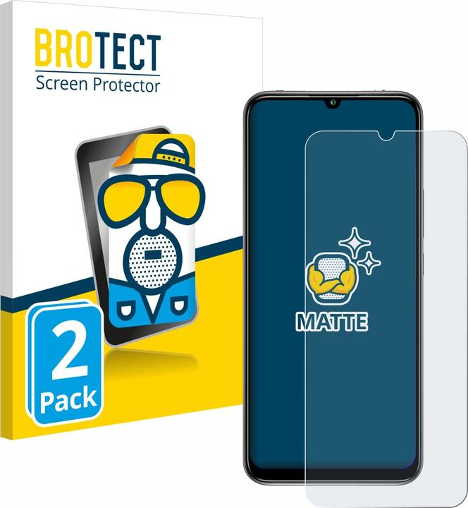 Actual product image BROTECT Protector Anti-Glare (2 Piece, Mi 10 Lite)