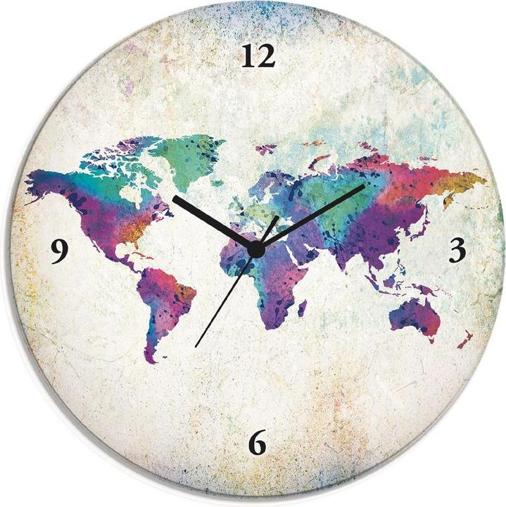 Produktbild Artland bunte Weltkarte (30 cm)