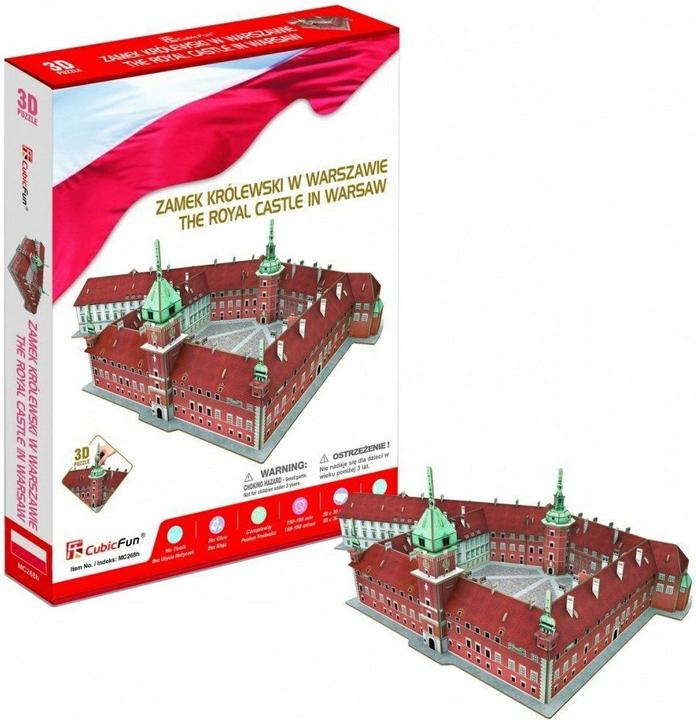 Produktbild Cubicfun 3D-Puzzle Königsschloss in Warschau (105 Teile)