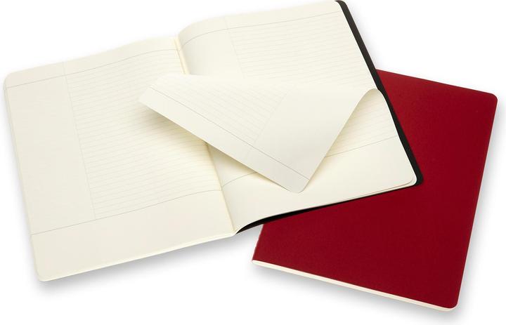 Image du produit Moleskine Cahier de notes études (21,6 x 29,7 cm, À rayures, Couverture souple)