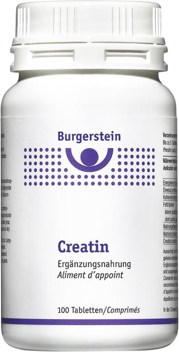 Actual product image Burgerstein Creatine (100 Piece, Pills, 0.75 g)