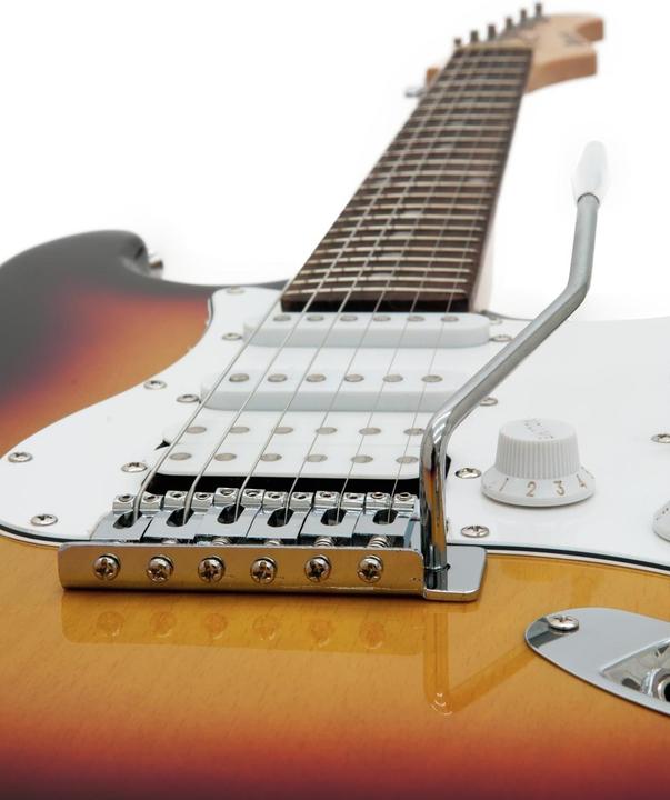 Dimavery ST-312 electric guitar, sunburst (Electric guitar)
