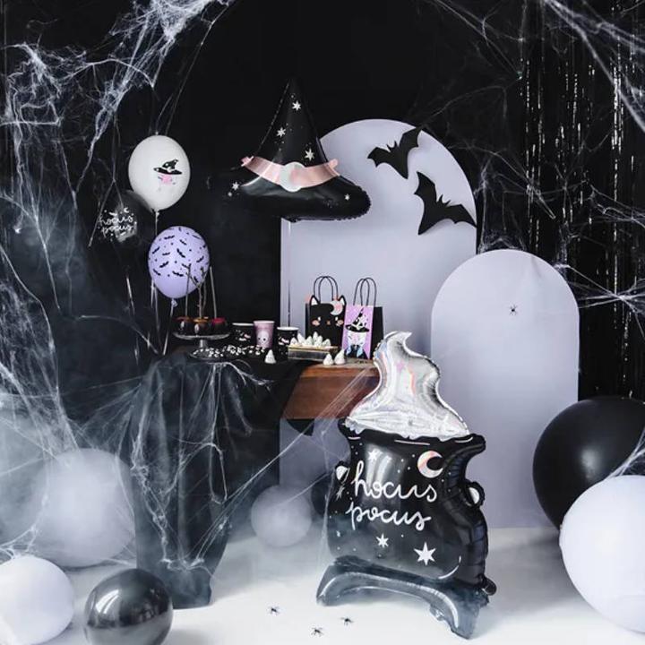 Actual product image Partydeco Witch Hat Foil Balloon Witches and Halloween Party (1 x)