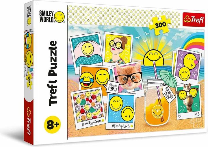 Produktbild Trefl Puzzle 300 Smiley im Urlaub (300 Teile)