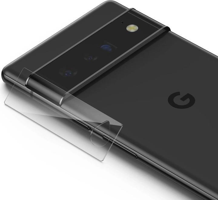 Actual product image Screenguard Camera Protector Google Pixel 6 Pro Camera Bulletproof Glass (1 Piece, Google Pixel 6 Pro)