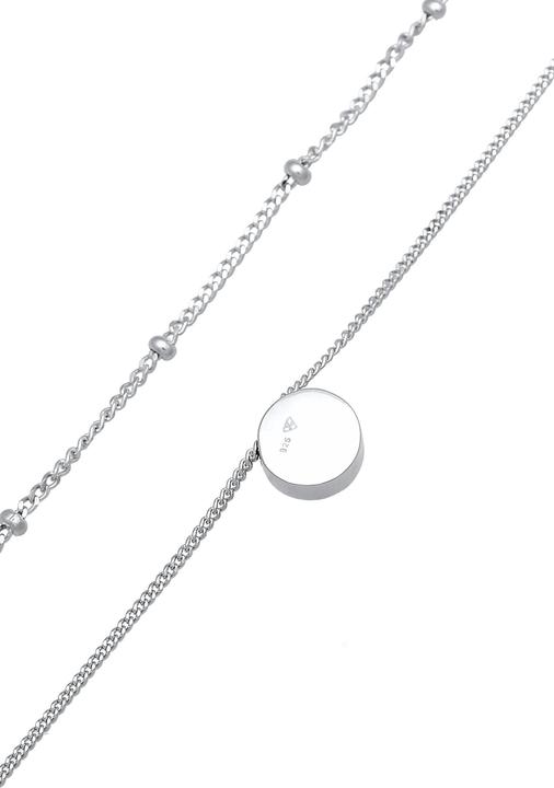 Immagine prodotto Elli Collana Choker Strato Catena a sfere di cristallo Argento 925 (Cristallo di vetro, Argento 925, 36 cm)