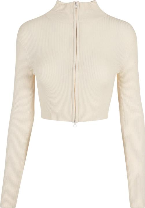 Produktbild Urban Classics Ladies Cropped Rib Knit Zip Cardigan - 19407 (4XL)