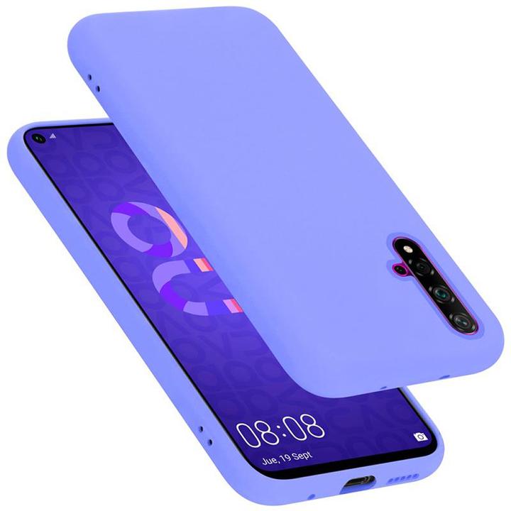 Immagine prodotto Cadorabo Copertura della cassa del silicone liquido TPU (Huawei Nova 5T, Onore anni '20, Tassa 20)