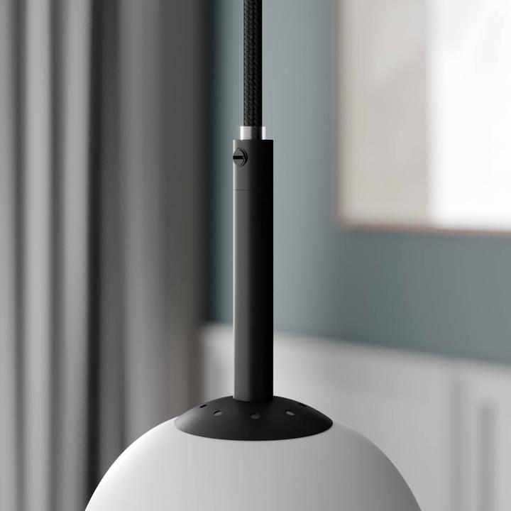 Image du produit Lindby Etiena 5 Lampe à suspension opale/noire (G9)