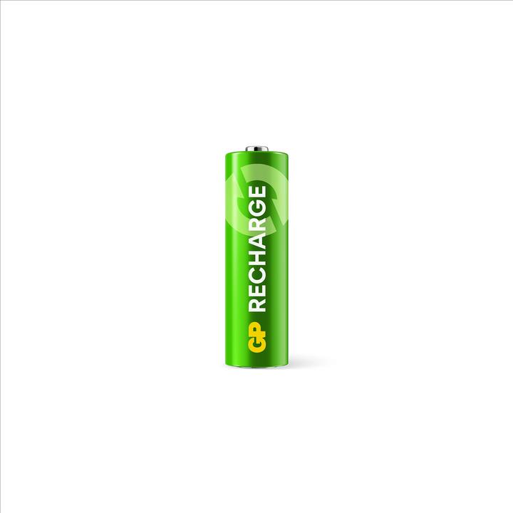 Actual product image GP Batteries GP - Recharge Rechargeable Battery, Size AA, 2100 mAh, 4-pack (4 pcs., AA, 2100 mAh)