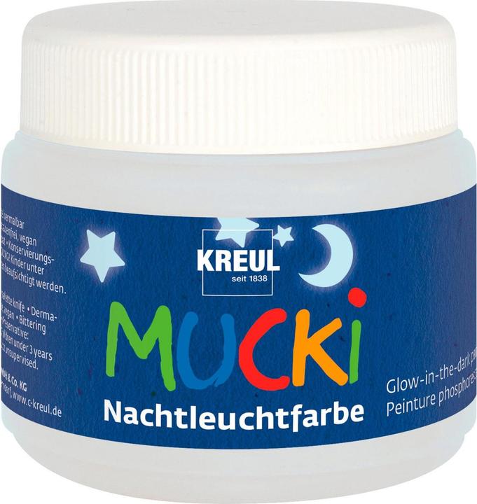 Produktbild Mucki Nachtleuchtfarbe (Nachtleuchtend, 150 ml)
