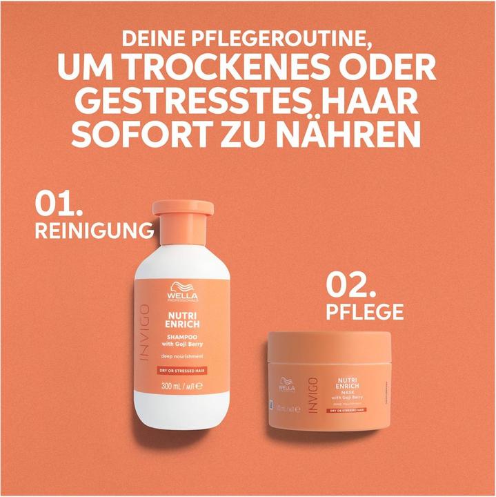 Produktbild Wella Invigo Nutri Enrich Deep Nourishing Shampoo (1000 ml, Flüssiges Shampoo)