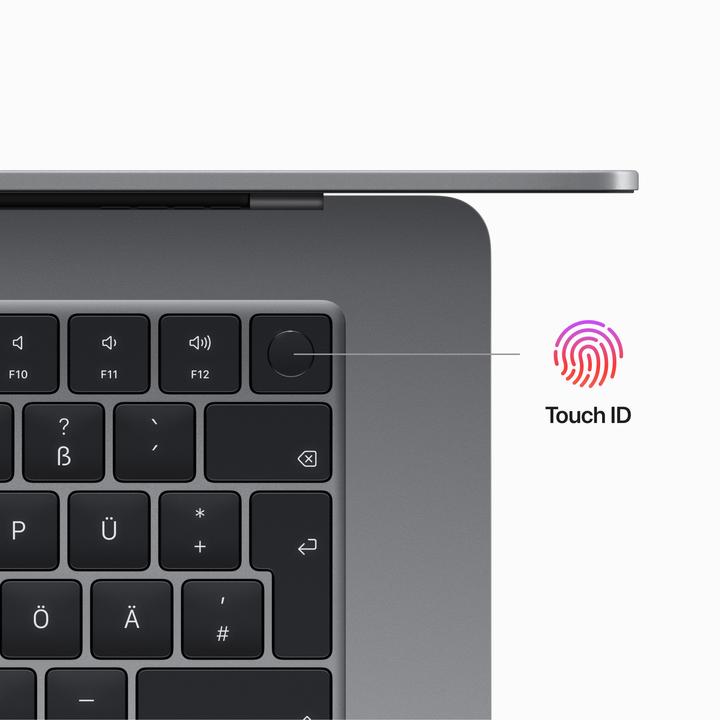 Image du produit Apple MacBook Air - 2023 (15", M2, 8 Go, 256 Go, DE)