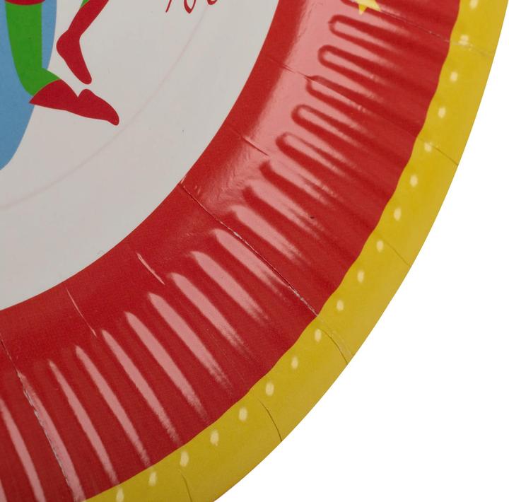 Produktbild PROnappe 10 Pappteller Superheld Ø 23,0 cm (23 x 23 x 2 cm)