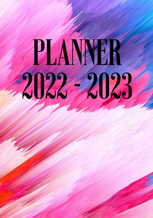 Produktbild Terminplaner Jahreskalender 2022 - 2023, Terminkalender DIN A5, Taschenbuch und Hardcover (A5)