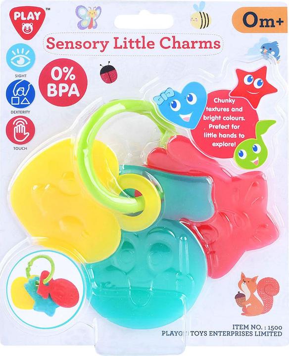 Actual product image Play Sensory key fob, 4 pcs.