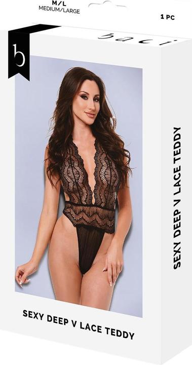 Produktbild Baci Sexy Deep V Lace Teddy (S/M)