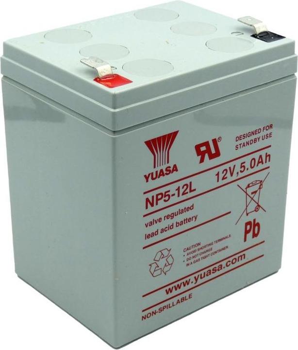 Image du produit Yuasa NP5-12L Batterie UPS 12V 5Ah
