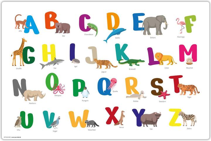 CoverYourDesk Writing pad ABC (60 x 40 cm)