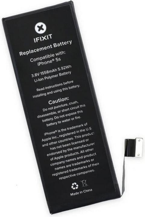 Produktbild iFixit EU124002-5 Handy-Ersatzteil Batterie/Akku Schwarz