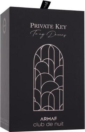 Actual product image Armaf Private Key To My Dreams - Perfumed Extract - 100 ml (Extrait De Parfum, 100 ml)
