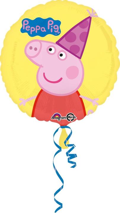 Produktbild Amscan Ballon Peppa Pig Gelb (5 x)
