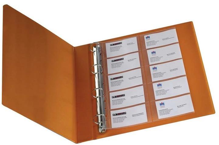Actual product image Q-Connect Showing pockets for business cards (86 x 56 mm, 1 x)