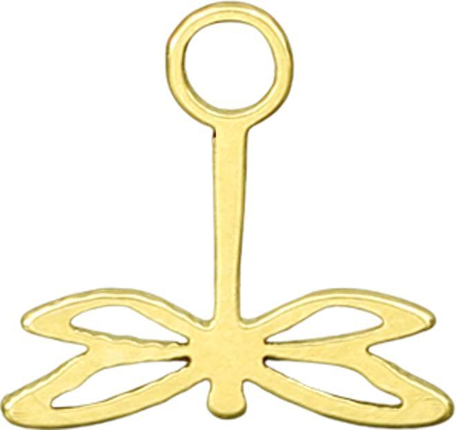 Immagine prodotto Star Piercing Anhänger vergoldet Libelle (senza ottone, Acciaio chirurgico 316L)