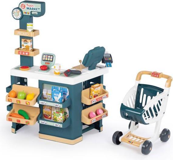 Actual product image Smoby Supermarket with shopping trolley 350239