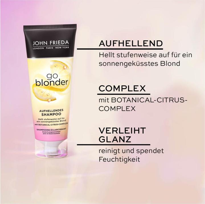 Produktbild John Frieda Go Blonder (500 ml, Flüssiges Shampoo)