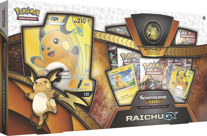 Produktbild Pokémon Raichu GX Kollektion (Deutsch, Booster Pack)