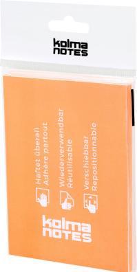 Image du produit Kolma Notes adhésives A7 statiques orange (74 x 105 mm)