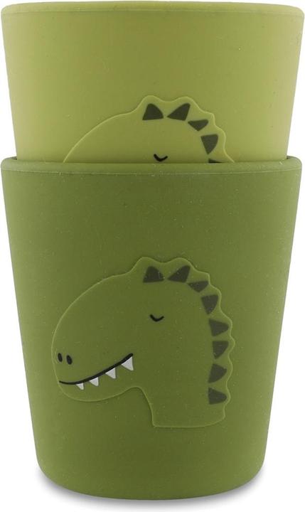 Produktbild Trixie Baby Silikon Becher 2-pack Dino