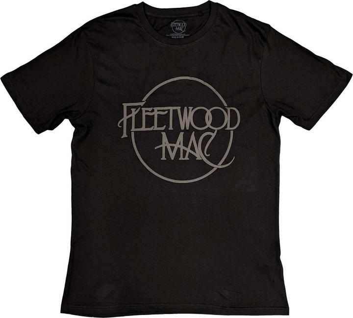 Produktbild Fleetwood Mac Unisex Adult Classic Logo Cotton Hi-Build T-Shirt (M)