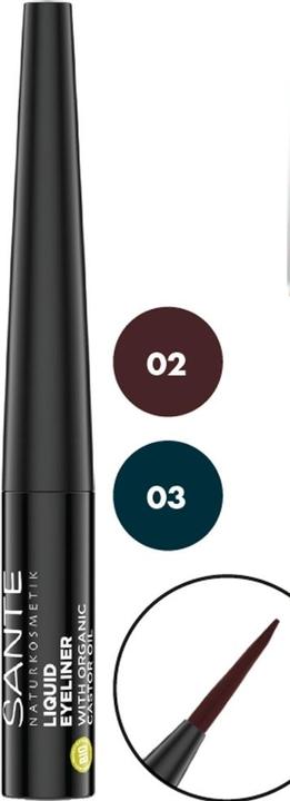 Image du produit Sante Eyeliner liquide 03 Marine (Bleu Marine)