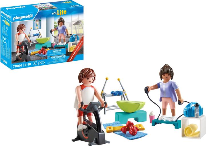 Actual product image Playmobil Fitness training (71806, Playmobil My Life)