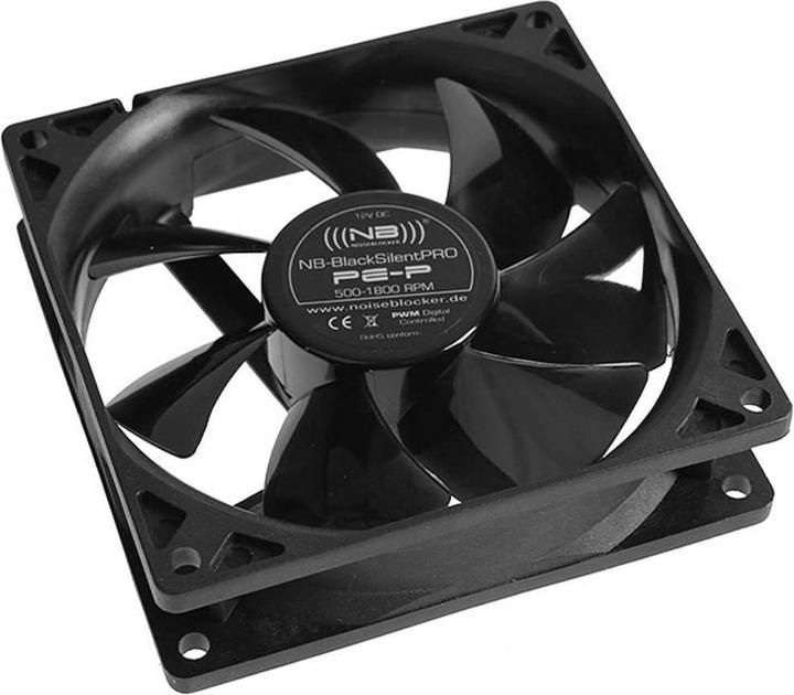 Actual product image Noiseblocker BlackSilentPro-Series PE-P (92 mm, 1 x)