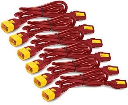 APC Power Cord Kit 6 ea Locking C13 to C14